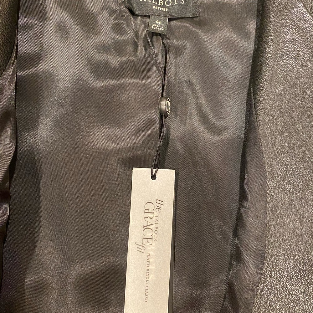 Woman Black Leather jacket